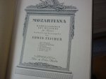 Mozart; W.A. - (redactie Edwin Fischer) - Mozartiana - 3 Menuette für Klavier; Kompositionen des Meisters fur Klavier; bearbeitet / herausgegeben von Edwin Fischer