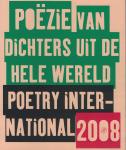Stichting Poetry International (redactie) - Poetry International 2008 / poëzie van dichters uit de hele wereld