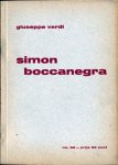 VERDI, Giuseppe / Milo, Henk (vert.) - SIMON BOCCANEGRA