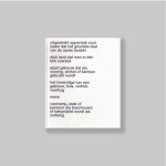 Blokland, Sara - - Sara Blokland: Van Waarde. ARTIST'S BOOK/AS NEW.