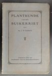 Geerts, Dr. J.M. - Plantkunde van het suikerriet - Beknoptoverzicht van eenige hoofstukken der plantkunde ten dienste van suikerrietplanters