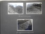 Bruijn, Ab de (fotografie). - Fotoalbum. "Ter herinnering aan de uitgevoerde herstel- en Baanverzwaringswerken van de spoorlijn Dordrecht-Willemsdorp 1945-1946".