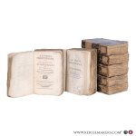 De la Vierge, Simon. - Actions chrétiennes ou sermons. Discours de morale sur le renouvellement de l’homme – pour tous les jours du Carême – Panégyriques – Avent. [7 volumes of the series (of 11)].