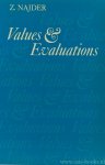 NAJDER, Z. - Values and evaluations.