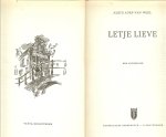 Ages-van Weel Aleid - Letje lieve. Een levenslied