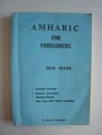 Semere Woldegabir - Amharic for Foreigners. Sixth Edition