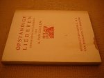 Collem,a.van - Opstandige Liederen. Derde deel der liederen.