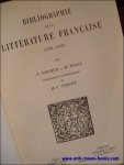 DREHER, S. et ROLLI, M.; - BIBLIOGRAPHIE DE LA LITTERATURE FRANCAISE 1930-1939,