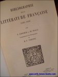 DREHER, S. et ROLLI, M.; - BIBLIOGRAPHIE DE LA LITTERATURE FRANCAISE 1930-1939,
