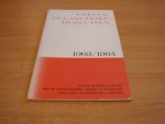 Generale Synode Gereformeerde Kerken in Nederland - Enkele belangrijke besluiten 1963/1964