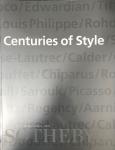 meerdere auteurs - Centuries of style - Sotheby's - Chicago 4 en 5 december 2000