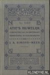 Simons-Mees, J.A. - Atie's huwelijk (voortzetting van "De veroveraar"). Toneelspel in vier bedrijven