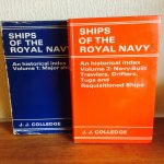 J J Colledge - SHIPS OF THE ROYAL NAVY , 2 Vol.