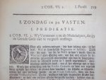 Jacobus Velten - Uytgelezene Predikatien over de Zon- en Feest-daagsche Epistelen