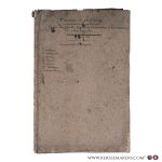 (Dulucenay) (Surveyor) - (Chavroches). Canton de jalligny (Jaligny), No 3 bis. Copie du procès verbal de délimitation du territoire de la commune de Chaveroche. Communes limitrophes: 1. jalligny, 2. Chatelperron, 3. Sorbier, 4. trezelle (Trézelles), 5. Cindré, 6. tret...