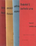 Elders, Fons - Henri Lefebvre. Leszek Kolakowski. Michel Foucault. Alfred Julius Ayer. Internationaal filosofenprject