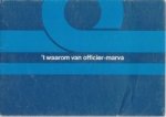 KM - Map met brochures 't waarom van officier-Marva