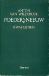 WILDERODE, ANTON VAN - Poedersneeuw. Kwatrijnen