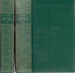PLATO - Platon - Oeuvres complètes I + II. - [2 volume set] - Bibliothèque de la Pléiade.