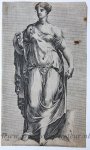 Perrier, François (1594-1649) - [Antique print, etching/ets, Rome] Farnese Flora ['Segmenta nobilium signorum et statuarum.'], published 1638.