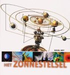 Hey , Nigel . [ isbn 9789085711346 ] - Het Zonnestelsel .  ( Als het regent op Neptunus, vallen er diamanten uit de lucht. Op Jupiter bereikt de wind snelheden van zo'n 7.000 ? 8.000 kilometer per uur. Een storm kan daar eeuwen aanhouden. Venus ziet er uit als een groot rampgebied.  -