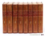 Sand, George - Correspondance, 1812-1876. 6 vols complète. - Nouvelles lettres d'un voyageur. 1 vol. - Correspondance entre George Sand et Gustav Flaubert. Préface de Henri Amic. 1 vol.