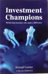  - Investment Champions