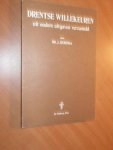 Heringa, Dr. J. - Drentse willekeuren uit oudere uitgaven verzameld