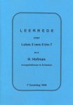  - Hofman, Ds. H.-Leerrede over Lukas 2 vers 5 t/m 7