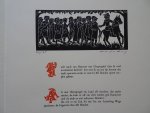Cock, Wim de. - Tweemaal Uilenspiegel. Vijf houtsneden bij oudnederlandse en oudduitse tekstfragmenten. Cock, Wim de. - Tweemaal Uilenspiegel. Vijf houtsneden bij oudnederlandse en oudduitse tekstfragmenten.