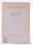 Lanczkowski, Günter. - Altägyptischer Prophetismus.