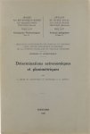 Jones - Nieuwveld W. - Strenger H. - Abbott R. - Déterminations astronomiques et planimétriques