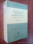 KASHER, ASA (ed.). - Language in focus : foundations, methods and systems. Essays in memory of Yehoshua Bar-Hillel.