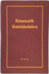 H.J. Knab - übersicht über Kinematik/Getriebenlehre