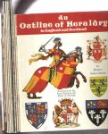Innes-Smith, Robert a.o. - An outline of Heraldry in England and Scotland; Coats of Arms; Gelders erfgoed 1998-2; Royal Heraldry, Beasts and badges of Britain (2x); Rheinische Stadtewappen; Warrior. Kins and princes of Britain 1066-1422;  Church Heraldry; A guide to the...