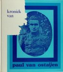 Ostaijen, Paul van -  Borgers, Gerrit. - Kroniek van Paul van Ostaijen 1896-1928.