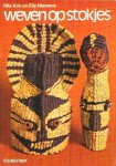  - WEVEN op STOKJES - Rita Kok - uitgeverij Cantecleer