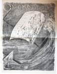 Leeuwen, W.F. van - Promotieprent Amsterdam 1883 | Prent voor het promotiediner van Mr W.F. van Leeuwen, naar een tekening van J. Six. 1883.