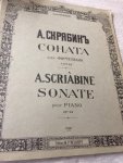 Scriabine - Sonate piano Scriabine op.23