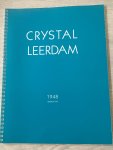 P. Mual - Crystal Leerdam, catalogus 1948, gewijzigde herdruk 1999, design gedocumenteerd 3