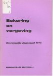 Redactie - Bekering en vergeving - Bisschoppelijke Adventsbrief 1973 - Bisschoppelijke brieven nr. 3