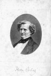 Berlioz, Hector: - [Lithographie] Brustbild en face, oval