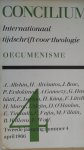 Redactie - Concilium:  Oecumenisme   (zie foto voor schrijvers over dit thema)