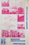 Hoeven, Casper van der (red.) - Moderne Architektuur Amsterdam 1901 - 1977. Een keuze van 180 gebouwen. Een gids
