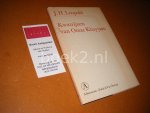 Leopold, J.H. - Kwatrijnen van Omar Khayyam. [Baskerville Serie] voorafgegaan door een beschouwing over de Perzische dichter.