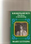 Lutyens,Mary - Krishnamurti, the years of awakening