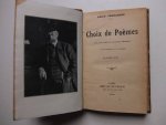 Verhaeren, Émile. - Choix de Poèmes.