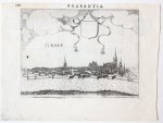Lodovico Guicciardini (1521-1589) - [Antique print, engraving] Graef (Grave), published ca. 1616.