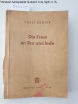 Rahier, Josef: - Die Front an Rur und Inde: