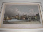 Terwen - Harlingen van het Zuiderhavenhoofd gezien